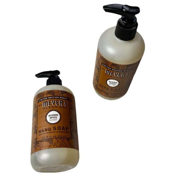 Mrs Meyer’s NWT Limited Edition Acorn Spice 2 Soaps ––  **PRICED FIRM** - Picture 3 of 7